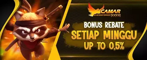 Bonus Rebate Slot Harian Tanpa Batas promotion banner