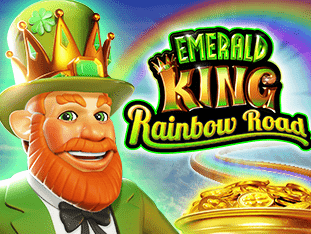 Emerald King Rainbow Road game poster